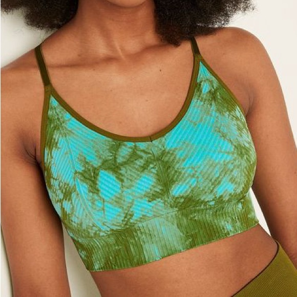 PINK Victoria's Secret Other - PINK Victorias Secret Seamless Lightly Line Tye Dye Sports Bra Sz: XXL NWT